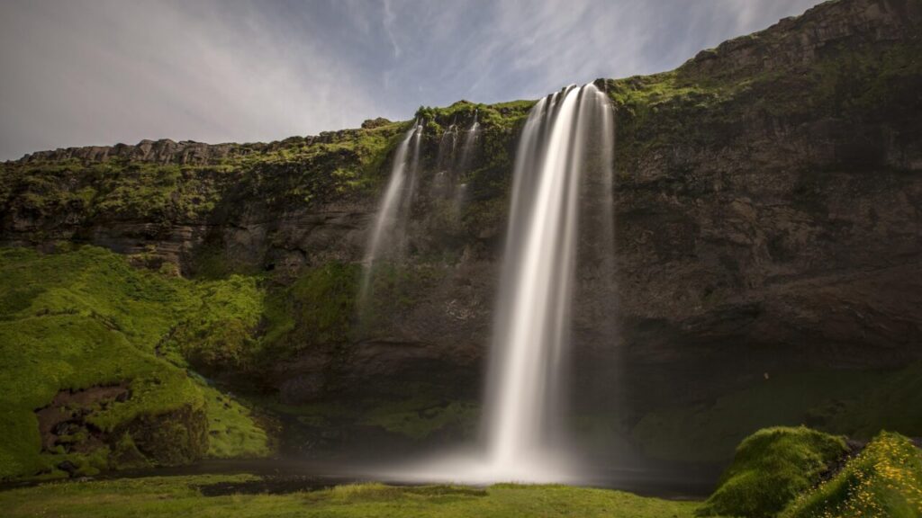 Izlandi vízesés